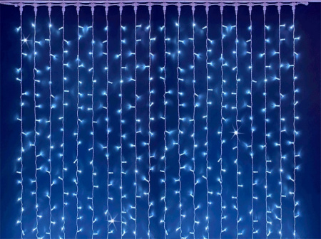 Светодиодные занавесы — Светодиодный занавес Rich LED RL-C2*2F-CW/W купить в 