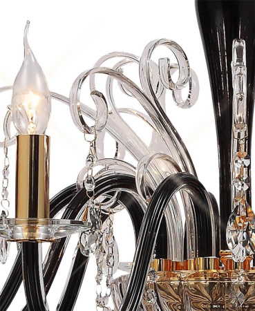 Люстры подвесные — Подвесная люстра Lumien Hall Лотер 2025/10H-BKGD купить в 