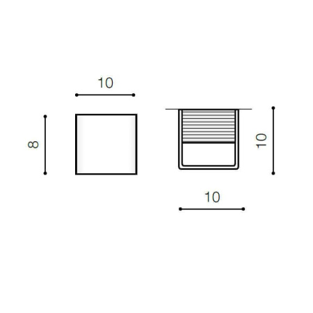 Настенные бра — Настенный светильник Azzardo Felix S AZ2425 купить в 