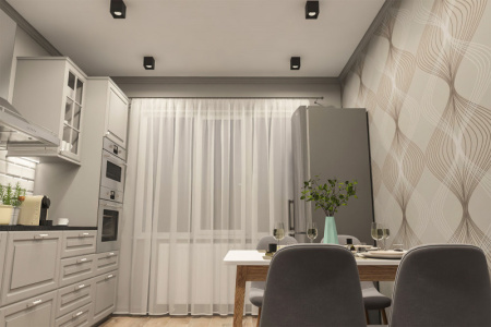 Накладные точечные светильники — Накладной светильник Denkirs DK3080-BK+WH купить в 