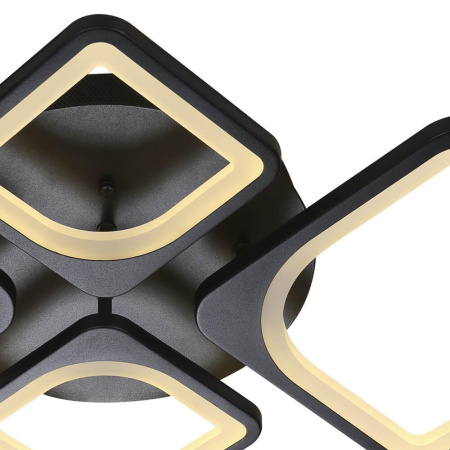 Потолочные люстры — Потолочная светодиодная люстра Seven Fires Audrey SF7007/4C-BK купить в 