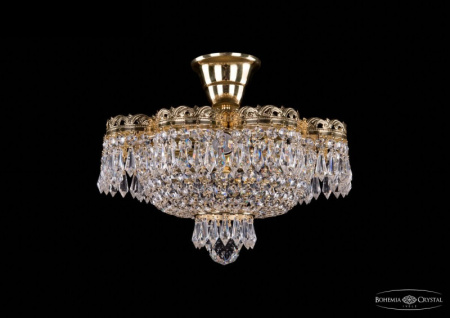Люстры на штанге — Люстра на штанге Bohemia Ivele Crystal 19301/35JB G купить в 