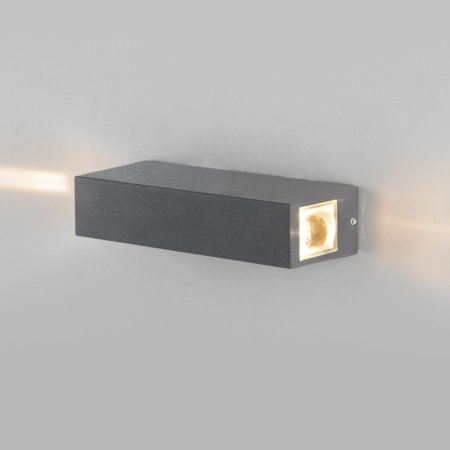 Уличные настенные светильники — Светильник настенный Elektrostandard Blaze LED серый (35136/W) купить в 