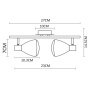 Споты — Спот ARTE Lamp A6008PL-2BK купить в  Споты — Спот ARTE Lamp A6008PL-2BK купить в