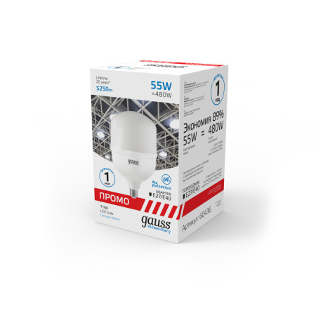 Светодиодные лампы — Светодиодная лампа Gauss 60436 купить в 
