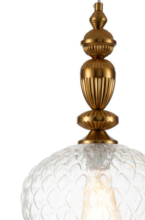 Подвесные светильники — Подвесной светильник Indigo Annata 11010/1P Clear V000127 купить в 