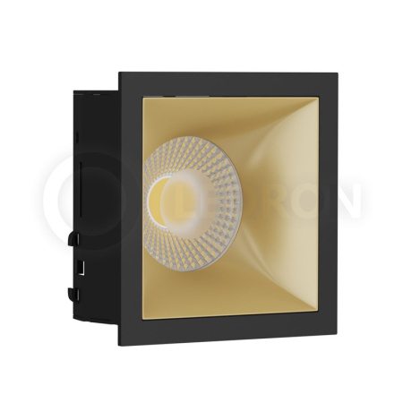 Встраиваемые точечные светильники — Встраиваемый светильник LeDron RISE KIT 1 Gold/Black купить в  Встраиваемые точечные светильники — Встраиваемый светильник LeDron RISE KIT 1 Gold/Black купить в