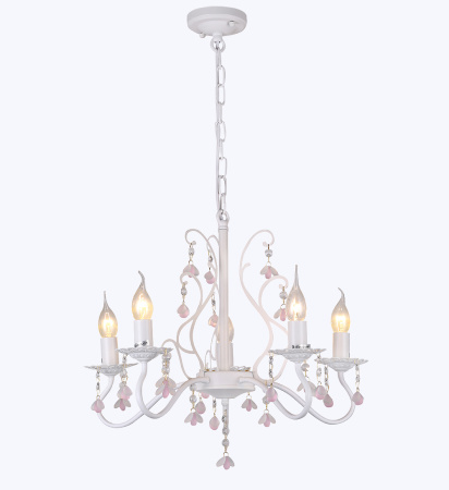 Люстры подвесные — 4849/8 белый купить в 