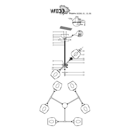Потолочные люстры — Потолочная люстра Seven Fires Sinio 66386.01.10.06 купить в  Потолочные люстры — Потолочная люстра Seven Fires Sinio 66386.01.10.06 купить в