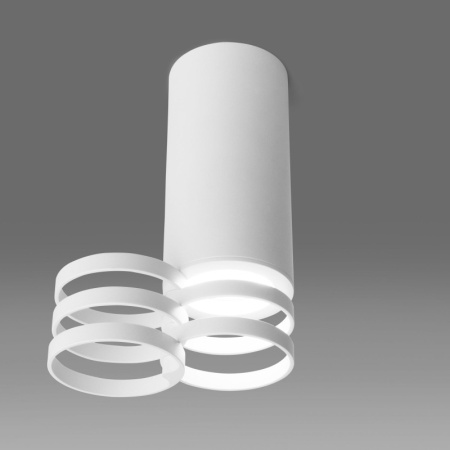 Накладные точечные светильники — Накладной светильник Elektrostandard DLN102 GU10 белый купить в 