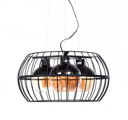 Люстры подвесные — Подвесная люстра Lumina Deco LDP 11765-3 BK купить в 