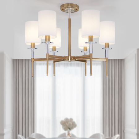 Люстры на штанге — Люстра на штанге Eurosvet 60132/6 латунь купить в  Люстры на штанге — Люстра на штанге Eurosvet 60132/6 латунь купить в