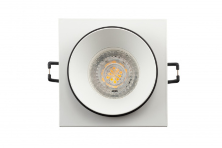 Встраиваемые точечные светильники — Встраиваемый светильник Denkirs DK2402-BK купить в 