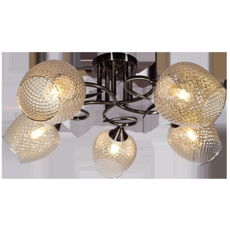 Потолочные люстры — Потолочная люстра IMEX MD.3476-5-S BK купить в 