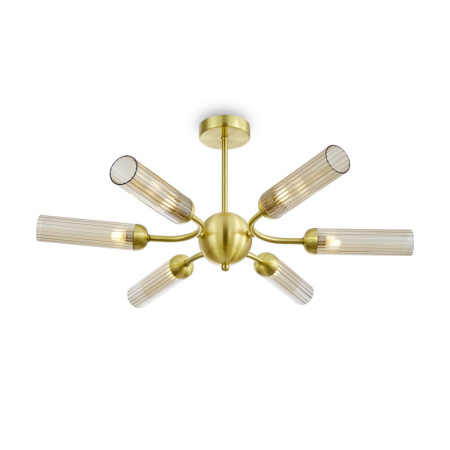 Люстры на штанге — Люстра на штанге Freya FR5379CL-06G купить в 