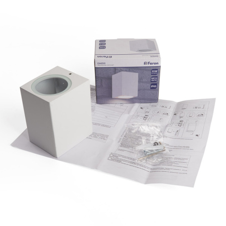 Уличные настенные светильники — Светильник настенный Feron 48326 купить в 