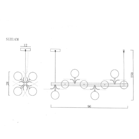 Люстры подвесные — Подвесная люстра Imperium Loft Matisse 191884-26 купить в 