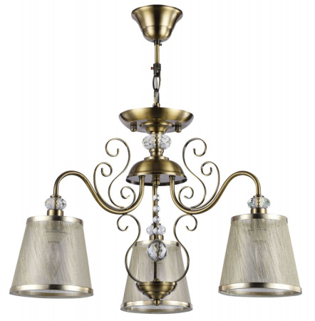 Люстры подвесные — Подвесная люстра Freya FR2405-PL-03-BZ купить в 