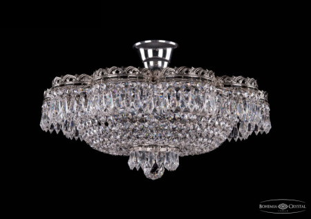 Люстры на штанге — Люстра на штанге Bohemia Ivele Crystal 19301/45JB Ni купить в 