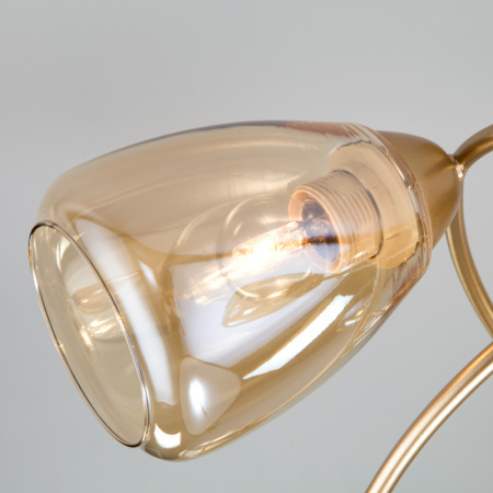 Люстры на штанге — Люстра на штанге Eurosvet 30168/6 матовое золото купить в 