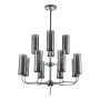 Люстры на штанге — Подвесная люстра Indigo Balletto 13014/12R Chrome V000259 купить в  Люстры на штанге — Подвесная люстра Indigo Balletto 13014/12R Chrome V000259 купить в