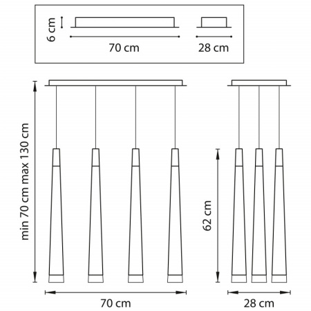 Люстры подвесные — Подвесная люстра Lightstar 807063 купить в 