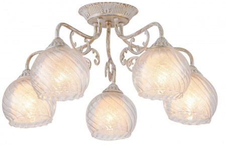 Люстры накладные — Накладная люстра ARTE Lamp A7062PL-5WG купить в  Люстры накладные — Накладная люстра ARTE Lamp A7062PL-5WG купить в