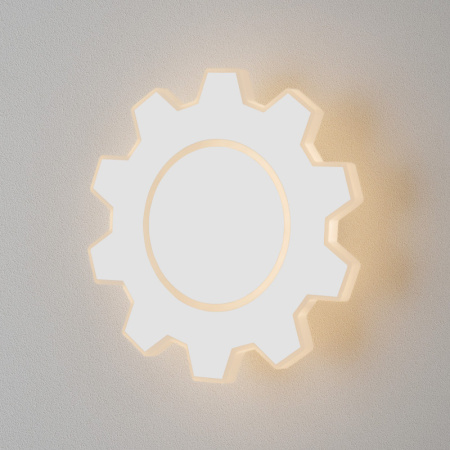 Детские бра — Детское бра Elektrostandard Gear M LED белый (MRL LED 1095) купить в  Детские бра — Детское бра Elektrostandard Gear M LED белый (MRL LED 1095) купить в