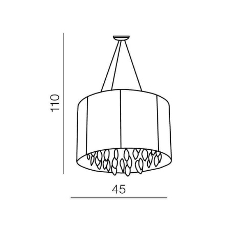 Люстры подвесные — Подвесная люстра Azzardo Sidney round AZ0511 купить в  Люстры подвесные — Подвесная люстра Azzardo Sidney round AZ0511 купить в