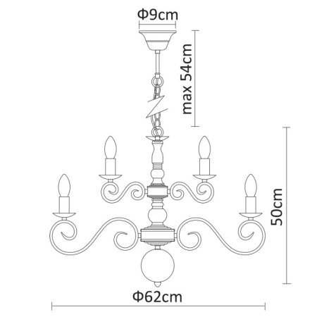 Люстры подвесные — Подвесная люстра ARTE Lamp A1129LM-12AB купить в  Люстры подвесные — Подвесная люстра ARTE Lamp A1129LM-12AB купить в