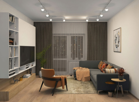 Трековые светильники — Светильник на шине Denkirs DK6406-WH купить в 