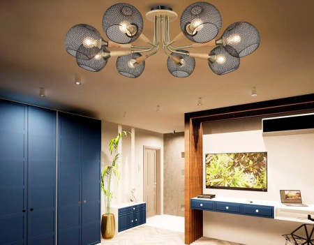 Потолочные люстры — Потолочная люстра Seven Fires Mare 66766.01.86.08 купить в 