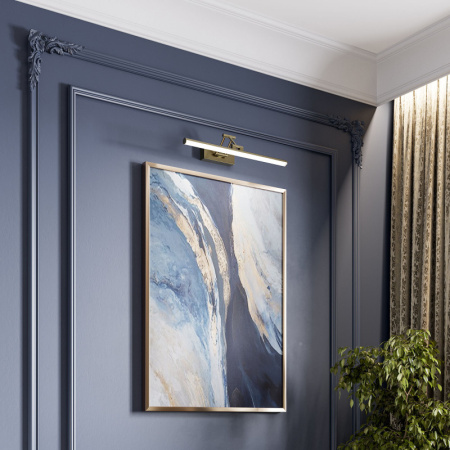 Светильники для картин и зеркал — Светильник для картин Elektrostandard Monza бронза (40128/LED) купить в 