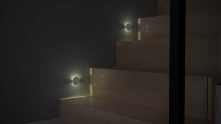 Подсветка стен и ступеней — Подсветка ступеней лестницы LeDron ODL044 White купить в 