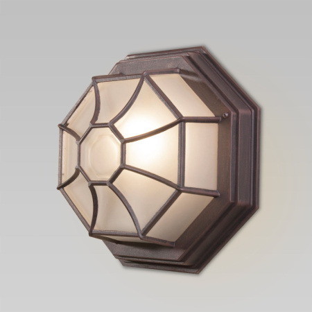 Уличные настенные светильники — Светильник настенный Elektrostandard Telarana L капучино (GL 1024D) купить в 