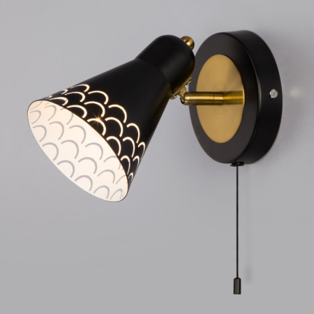 Настенные бра — Бра Eurosvet 70100/1 черный купить в  Настенные бра — Бра Eurosvet 70100/1 черный купить в