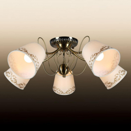 Люстры накладные — Накладная люстра Omnilux OML-55107-05 купить в 