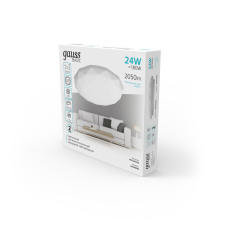 Накладные светильники — Накладной светильник Gauss 995439224 купить в 