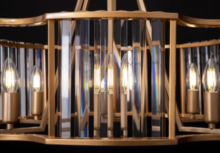 Люстры на штанге — Люстра на штанге Maytoni MOD087PL-06G купить в 