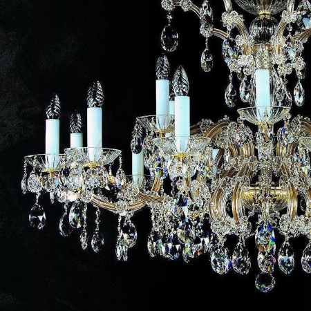 Потолочные люстры — Подвесная люстра Artglass Maria Terezia 20 Vachtle CE купить в 