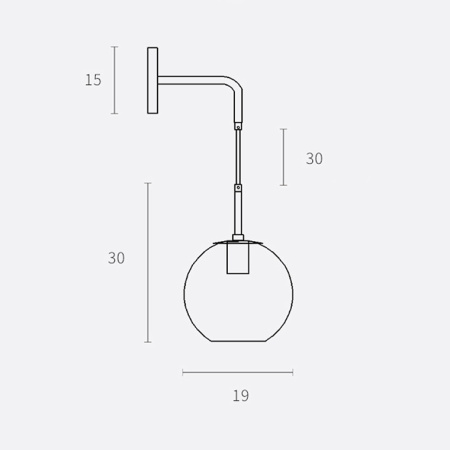 Настенные бра — Бра ImperiumLoft 241031-26 купить в 