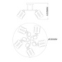 Люстры накладные — Накладная люстра Escada 1120/5PL купить в  Люстры накладные — Накладная люстра Escada 1120/5PL купить в