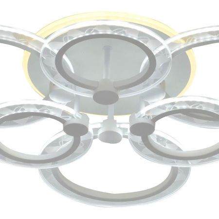 Потолочные люстры — Потолочная люстра Seven Fires Talek SF7054/7C-WT-BL купить в 