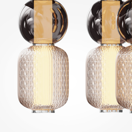 Люстры накладные — Накладная люстра Maytoni MOD273CL-L60CH3K купить в 