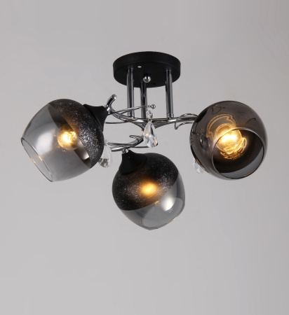 Потолочные люстры — 02652/3 черный купить в 
