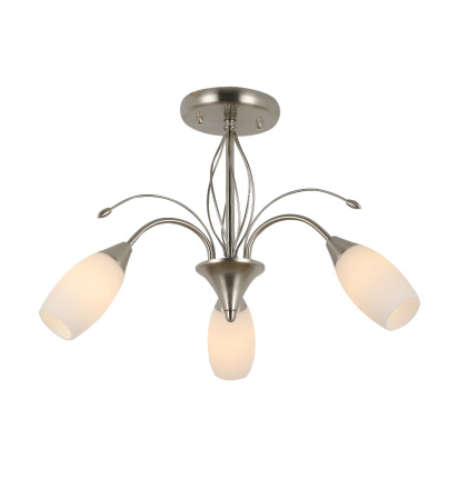 Потолочные люстры — 85873/3 сатин никель купить в 