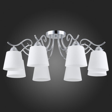 Люстры накладные — Накладная люстра Evoluce SLE103902-08 купить в 