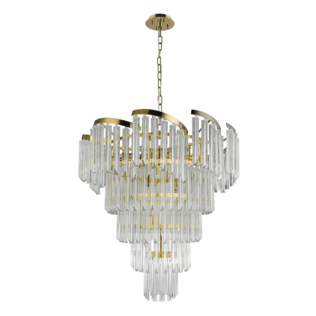 Люстры подвесные — Подвесная люстра Lumien Hall Гарленда LH0042/18P-GDCG купить в 