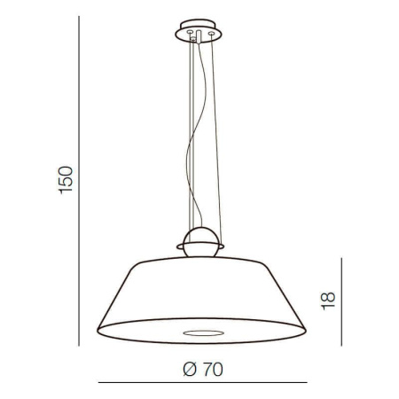 Люстры подвесные — Подвесная люстра Azzardo Lidia XXL AZ1521 купить в 