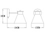Настенные бра — Бра ARTE Lamp A1031AP-1WH купить в  Настенные бра — Бра ARTE Lamp A1031AP-1WH купить в